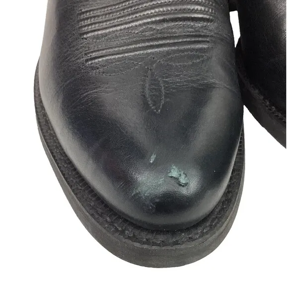ARIAT Deertan Heritage Toe - Men's Sz 10(D) Black Western Boots 10002218 (34770)