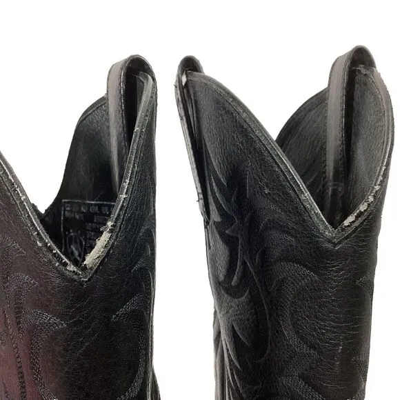 ARIAT Deertan Heritage Toe - Men's Sz 10(D) Black Western Boots 10002218 (34770)