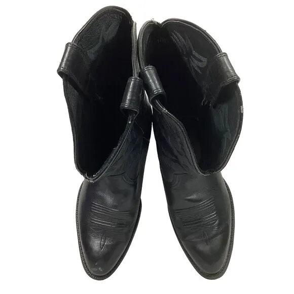 ARIAT Deertan Heritage Toe - Men's Sz 10(D) Black Western Boots 10002218 (34770)
