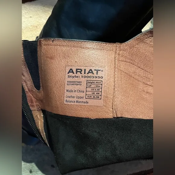 ARIAT LADIES HERITAGE II CONTOUR FIELD BOOTS 🐎