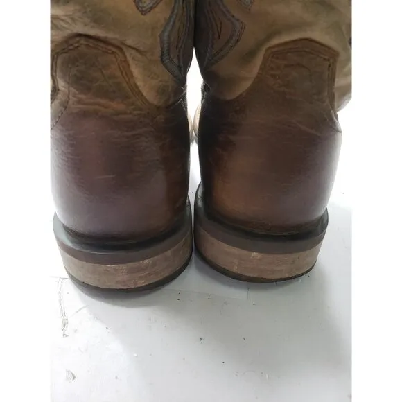 Ariat Men's Everlite Blazin Western Boots Brown Pull Up Mid Calf Size 9D