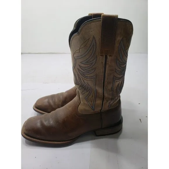 Ariat Men's Everlite Blazin Western Boots Brown Pull Up Mid Calf Size 9D