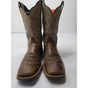 Ariat Men's Everlite Blazin Western Boots Brown Pull Up Mid Calf Size 9D