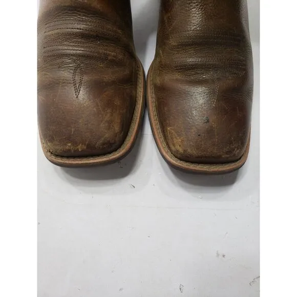 Ariat Men's Everlite Blazin Western Boots Brown Pull Up Mid Calf Size 9D