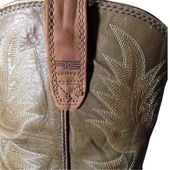 Ariat Two-Tone Leather Cowboy Boots Size 11