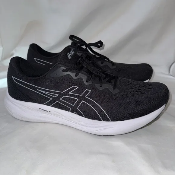 Asics Gel-Pulse 15 Black  Lace Up Running Sneakers 1011B780-003 Men's Size 14