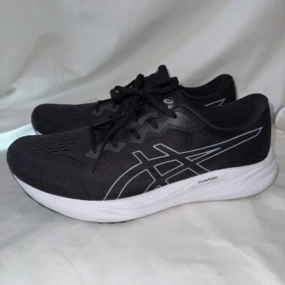 Asics Gel-Pulse 15 Black  Lace Up Running Sneakers 1011B780-003 Men's Size 14
