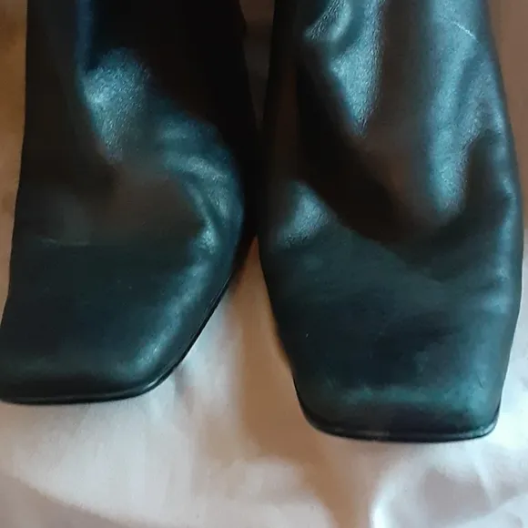 Badolondo black leather calf buckle boot