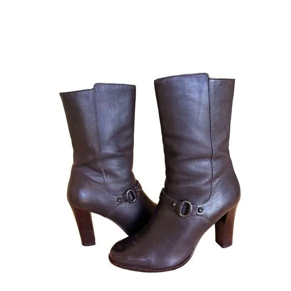 Banana Republic Mid Calf Riding Boots Size 8