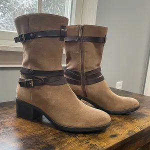 Bandolino Ursal Mid Calf Strappy Boots