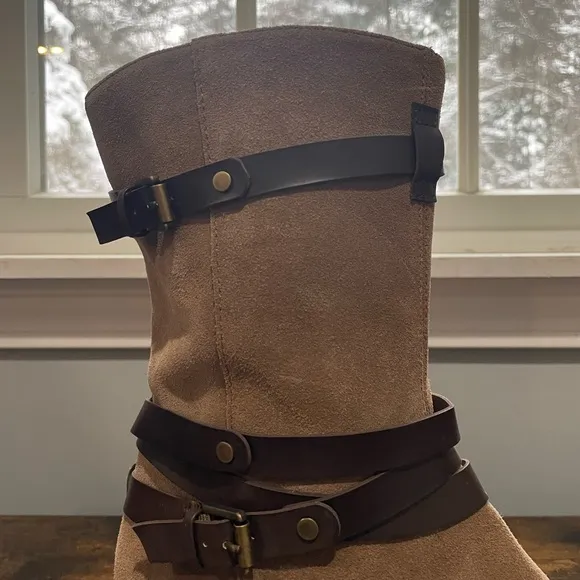 Bandolino Ursal Mid Calf Strappy Boots