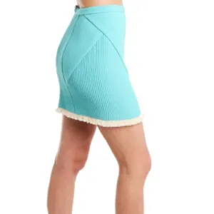 BARBIECORE RARE FIND 3.1 Philip Lim Never Worn! Corded Sky Blue Skirt