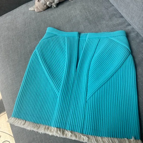 BARBIECORE RARE FIND 3.1 Philip Lim Never Worn! Corded Sky Blue Skirt