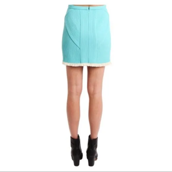 BARBIECORE RARE FIND 3.1 Philip Lim Never Worn! Corded Sky Blue Skirt