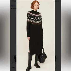 Barbour Kingsbury Sweater Dress // NWT Size 12
