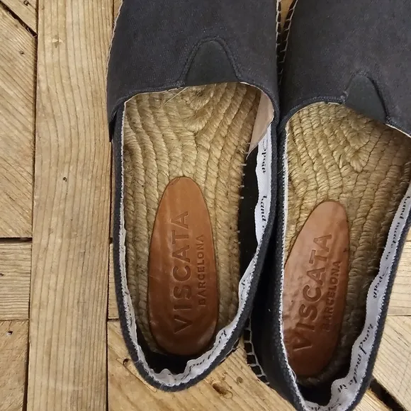 Barceloneta: flat slip on espadrilles Size 40