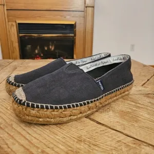 Barceloneta: flat slip on espadrilles Size 40