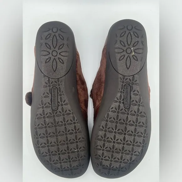 BareTraps women’s Auburn brown Nafila Strappy Mary Jane Ballet Flats size 10