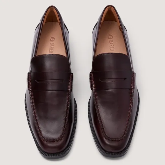 Bated Maleo Mahogany Brown Boxed Leather Loafers