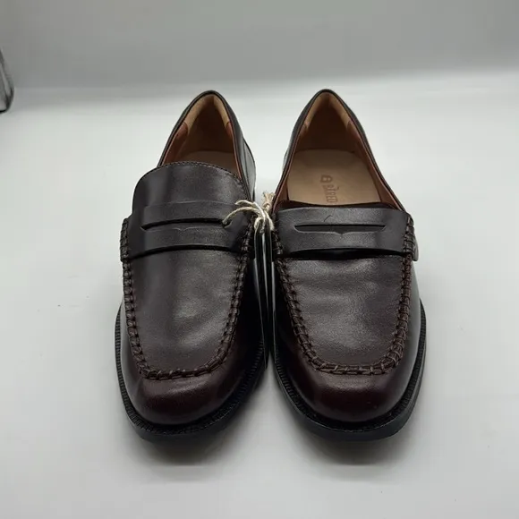 Bated Maleo Mahogany Brown Boxed Leather Loafers