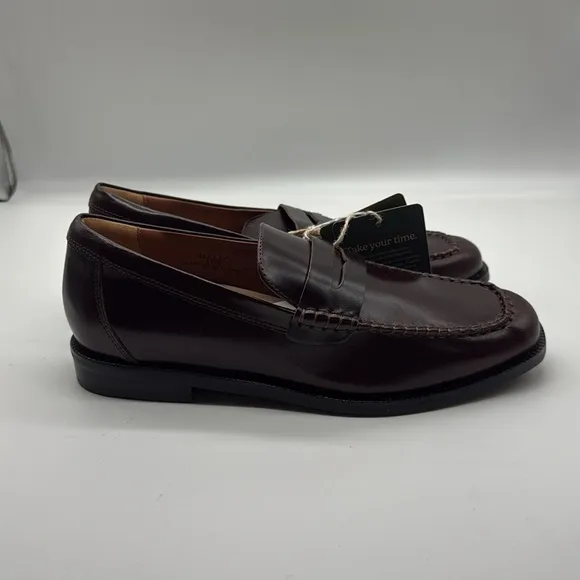Bated Maleo Mahogany Brown Boxed Leather Loafers