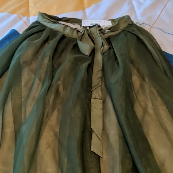 Beautiful JCrew Tulle Ball Skirt in Forest Green
