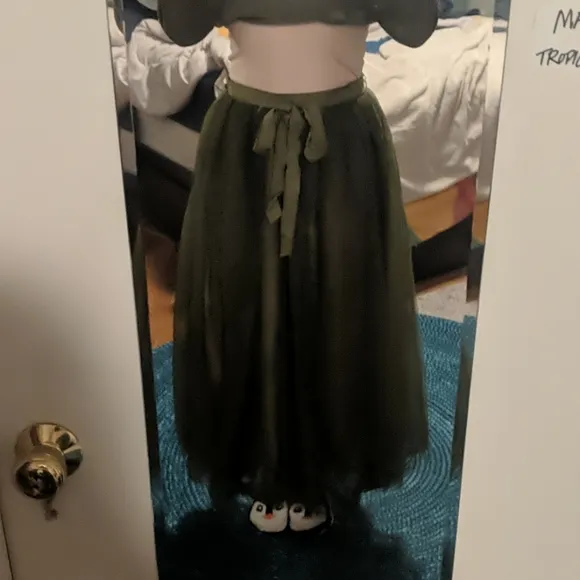 Beautiful JCrew Tulle Ball Skirt in Forest Green