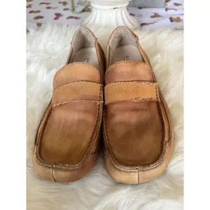 Bed Stu Driving Leather Distressed Loafers Men's 10 Tejon Pass