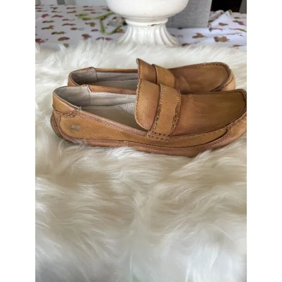 Bed Stu Driving Leather Distressed Loafers Men's 10 Tejon Pass