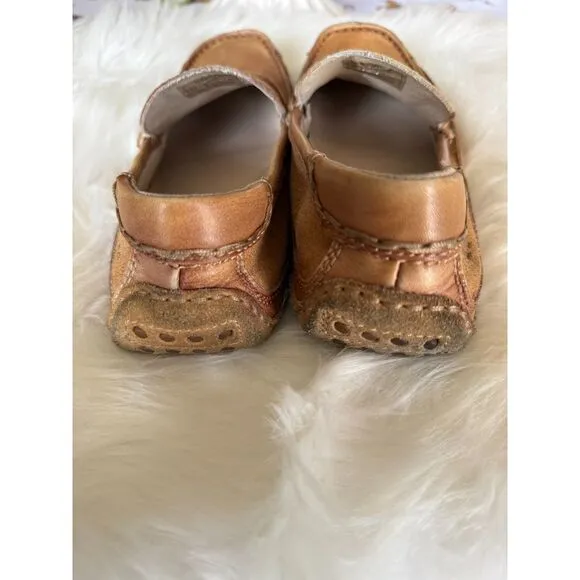 Bed Stu Driving Leather Distressed Loafers Men's 10 Tejon Pass