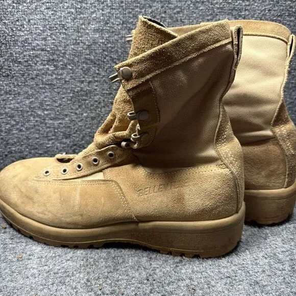 Belleville Desert 790V‎ Tan Vibram Sole Gore-Tex Military Combat Boots Size 12W
