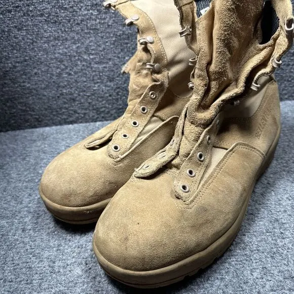 Belleville Desert 790V‎ Tan Vibram Sole Gore-Tex Military Combat Boots Size 12W