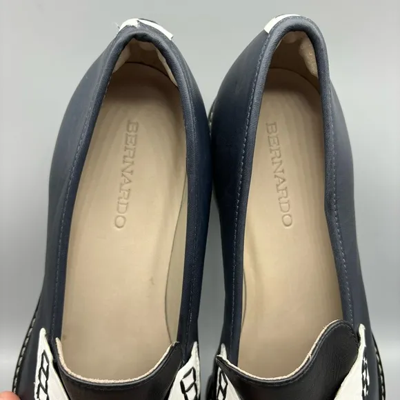Bernardo‎ Anthropologie Penny Loafers Women’s Size 9.5 M Selma Chunky Heeled