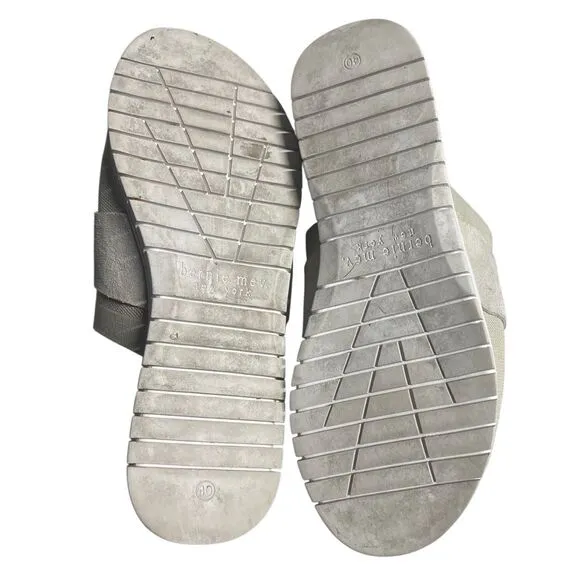 Bernie Mev. Monaco Sporty Tan Slide Sandals Open Toe Casual Shoe Size 9.5 EU 40