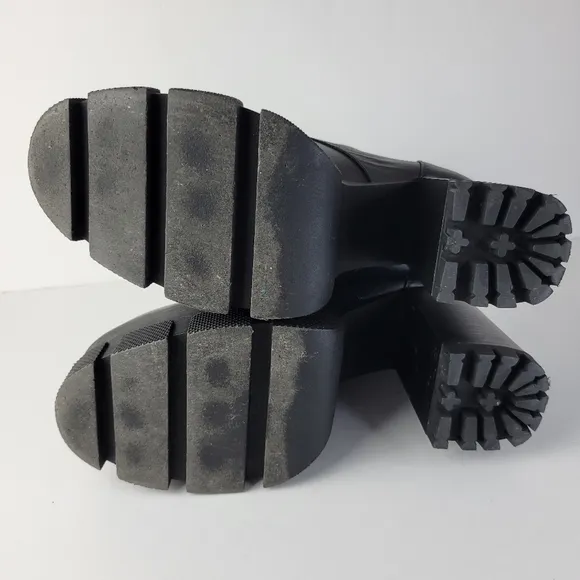 Bershka Chunky‎ Platform Heel Ankle Boots Size 37