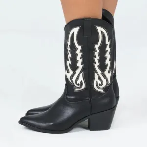 BILLINI NORVA BOOTS BLACK / BONE