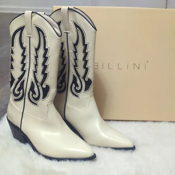 BILLINI Norva Western Boots ~ NEW