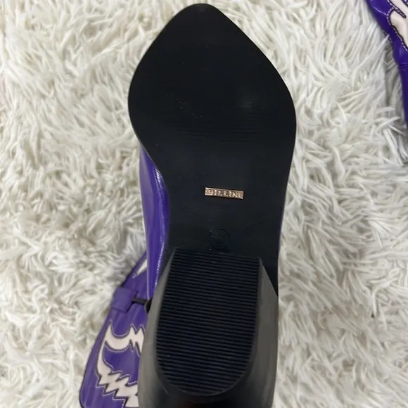 Billini Purple Norva Cowboy Boots