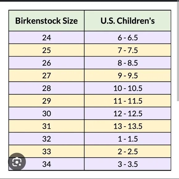 Birkenstock Arizona Kids Birko-Flor White Slip On Sandals Size 32 Youth 1 - 1.5