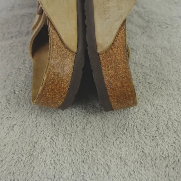 Birkenstock Arizona Sandals Mens 44 11 US Regular Tobacco Brown Oiled Leather