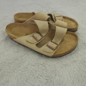 Birkenstock Arizona Sandals Mens 44 11 US Regular Tobacco Brown Oiled Leather
