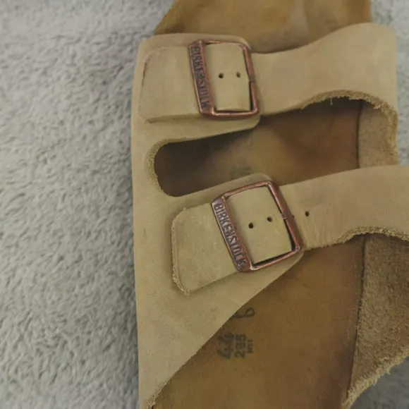 Birkenstock Arizona Sandals Mens 44 11 US Regular Tobacco Brown Oiled Leather