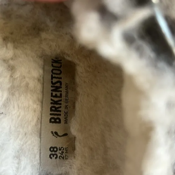 BIRKENSTOCK ARIZONA SHEARLING SANDALS