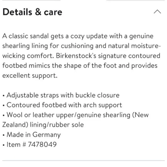 Birkenstock | Arizona Shearling Sandals