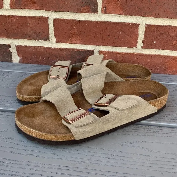 Birkenstock Arizona Suede Sandals, 40 N