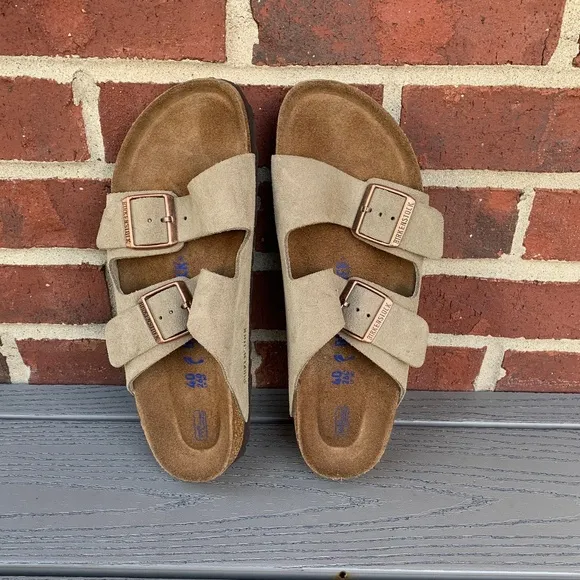 Birkenstock Arizona Suede Sandals, 40 N