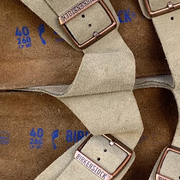 Birkenstock Arizona Suede Sandals, 40 N