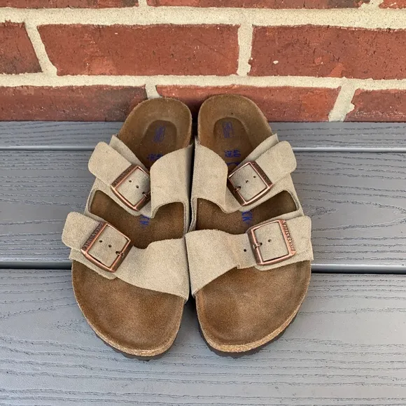 Birkenstock Arizona Suede Sandals, 40 N