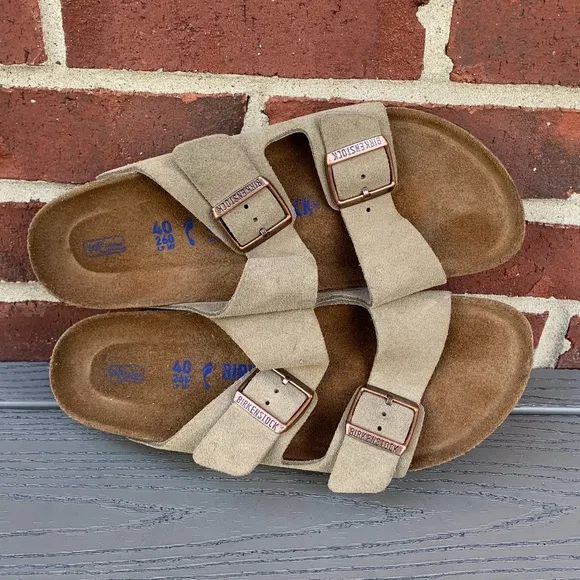 Birkenstock Arizona Suede Sandals, 40 N