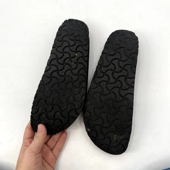 Birkenstock Black Suede Arizona Sandals